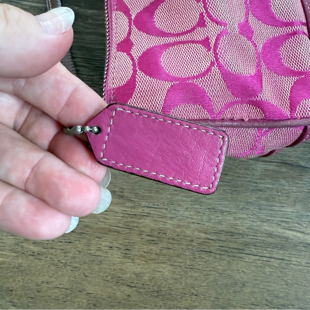Y2k pink CC small shoulder Coach purse - Picture 7 of 16